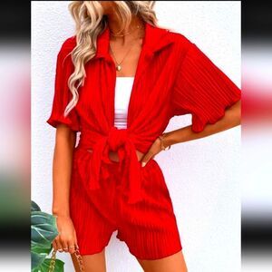 Red Women's 2 Piece Set XL